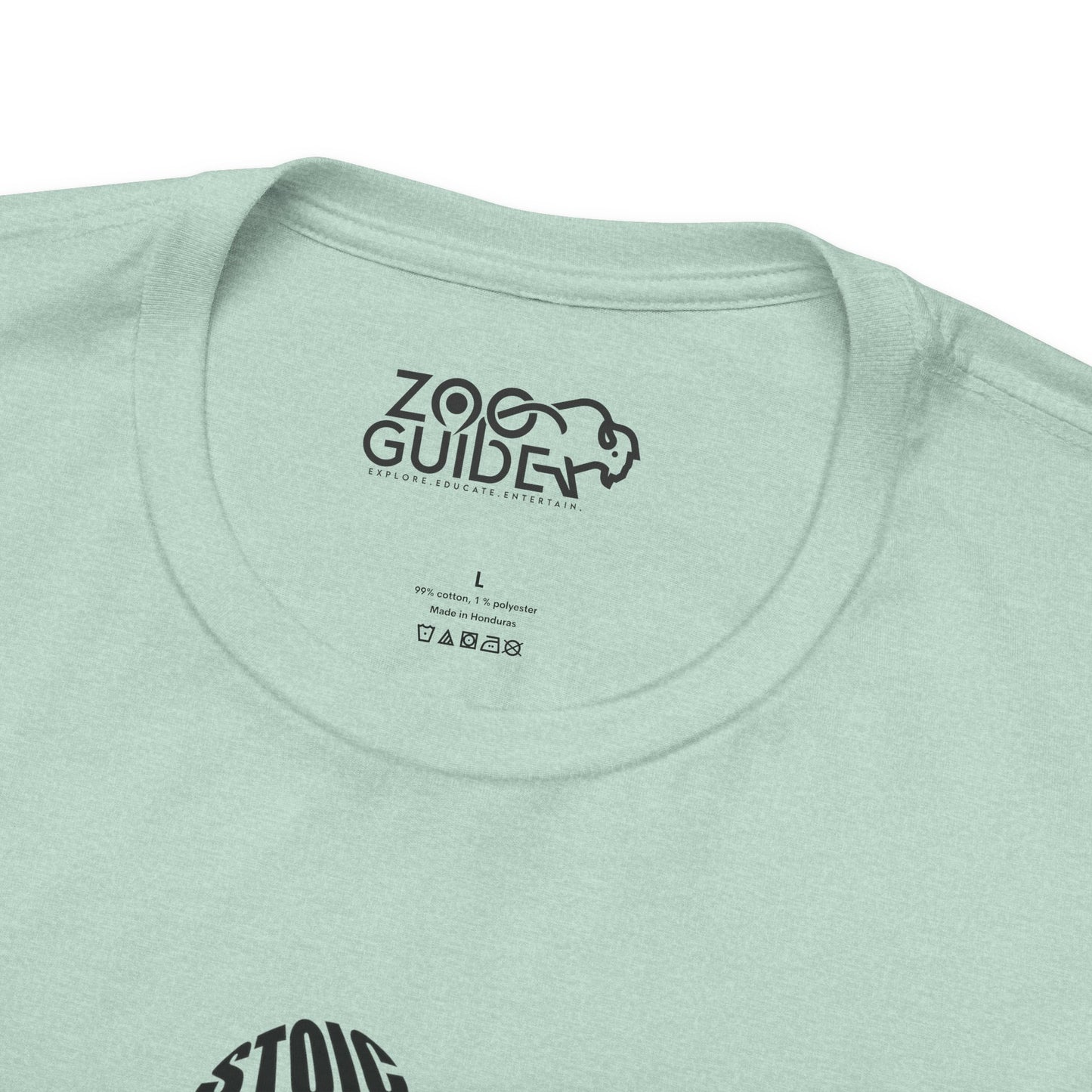 Gorilla Word Art Adult Unisex Short Sleeve Tee by Zoo Guide™