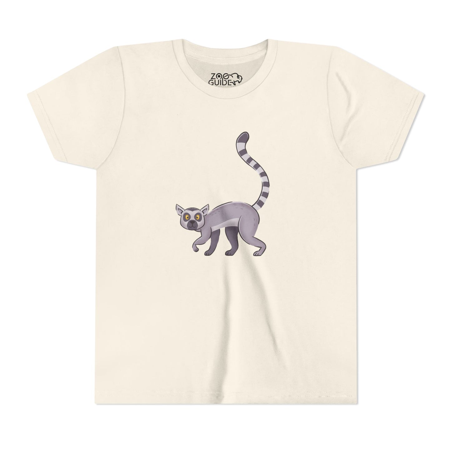 Ring-tailed Lemur Youth Tee Shirt by Zoo Guide™