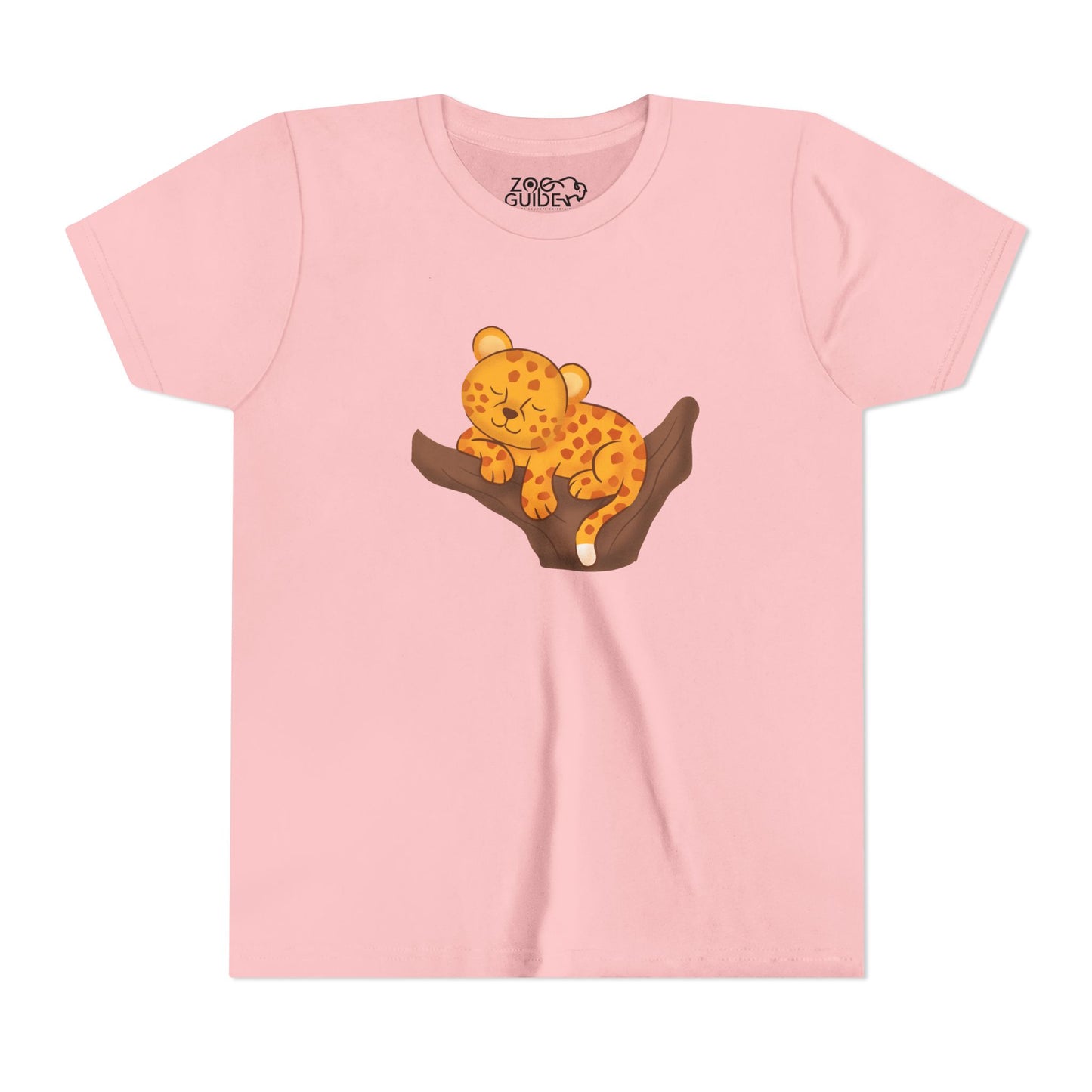 African Leopard in Tree Youth Tee Shirt by Zoo Guide™