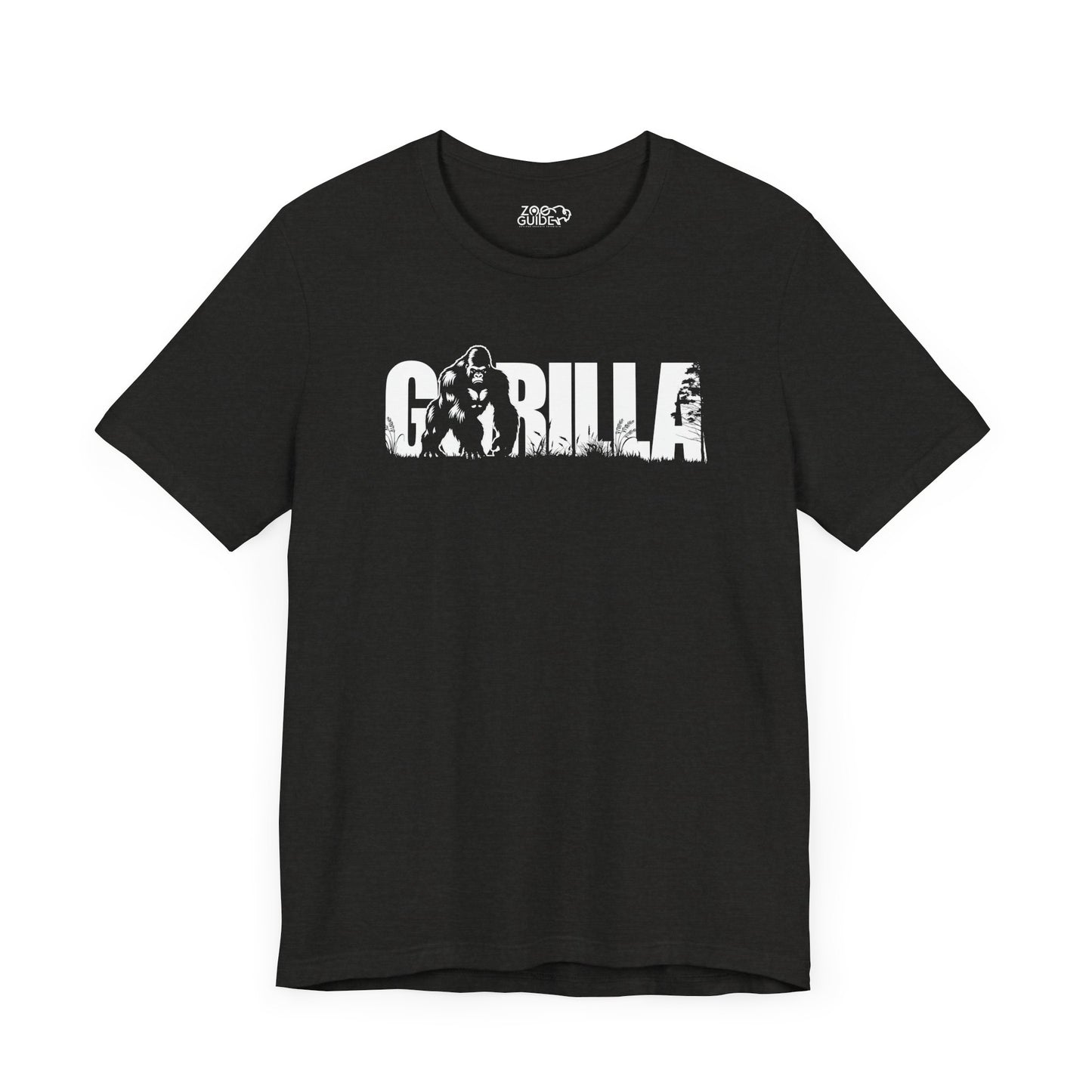 GORILLA Adult Unisex Tee Shirt by Zoo Guide™