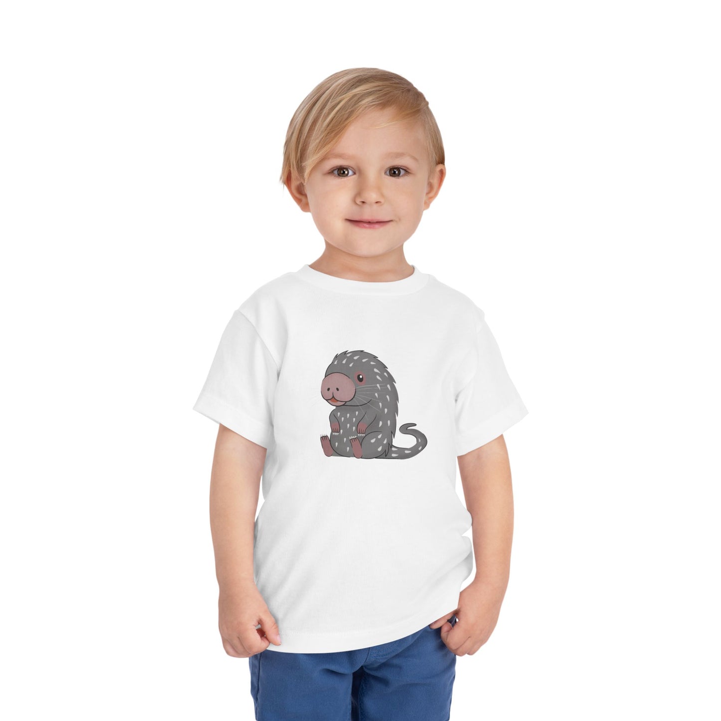 Brazilian Porcupine Kawaii Style Toddler Tee Shirt by Zoo Guide™