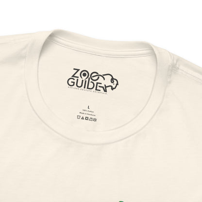 North America Map Adult Unisex Tee Shirt by Zoo Guide™