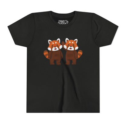 Red Panda Pals Youth Tee Shirt by Zoo Guide™