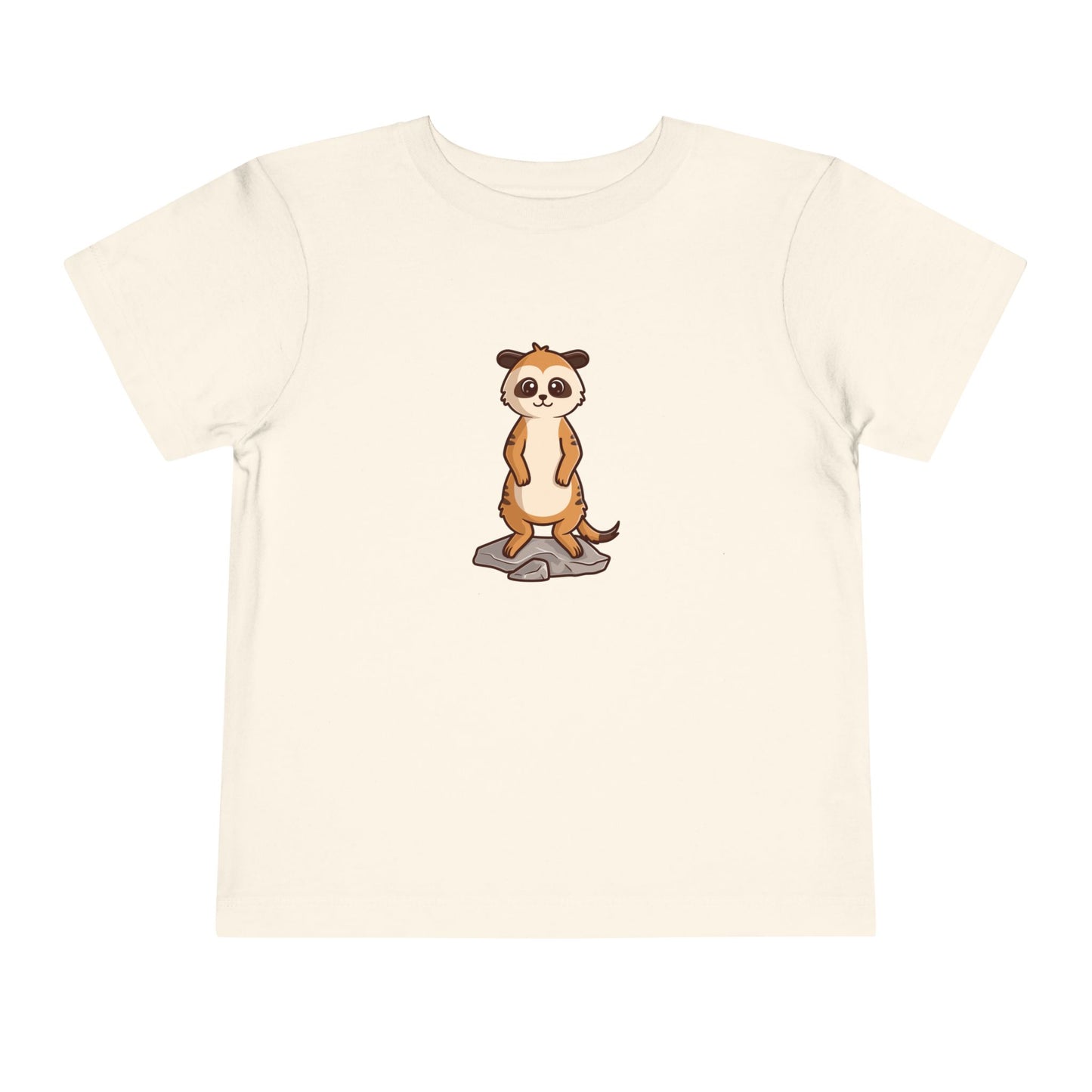 Meerkat Kawaii Style Toddler Tee Shirt by Zoo Guide™