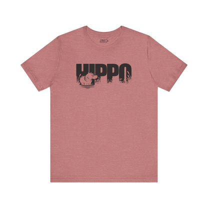 HIPPO Adult Unisex Tee Shirt by Zoo Guide™