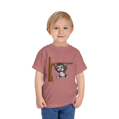 Gorilla Kawaii Style Toddler Tee Shirt by Zoo Guide™