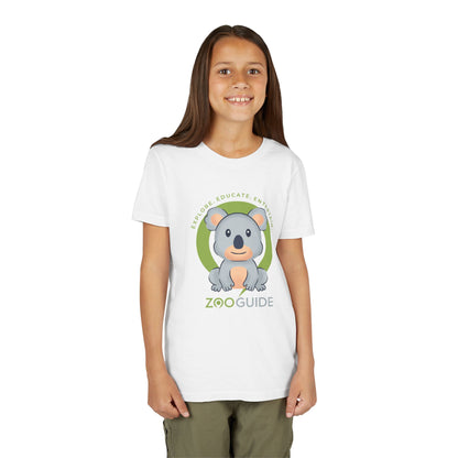Koala in Zoo Guide™ Waypoint Icon Youth Tee Shirt by Zoo Guide™