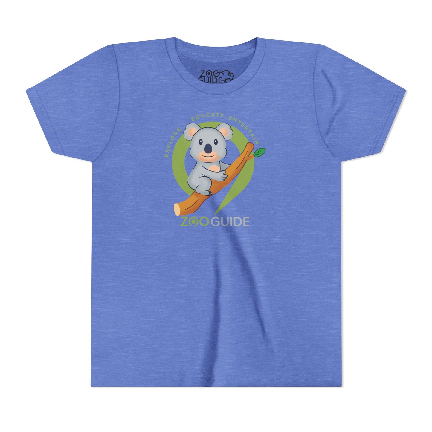 Koala on Branch in Zoo Guide™ Waypoint Icon Youth Tee Shirt by Zoo Guide™