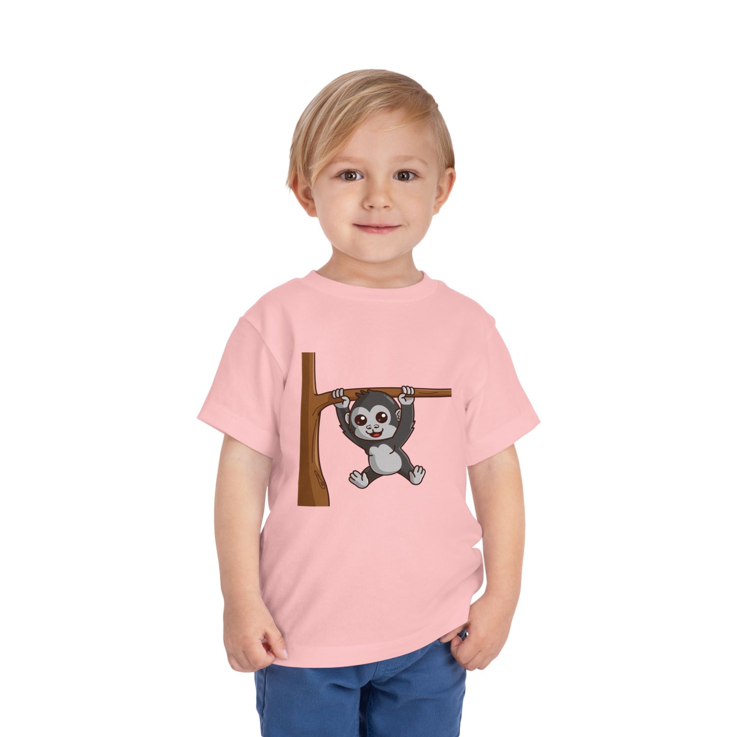 Gorilla Kawaii Style Toddler Tee Shirt by Zoo Guide™