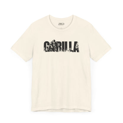 GORILLA Adult Unisex Tee Shirt by Zoo Guide™