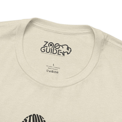 Gorilla Word Art Adult Unisex Short Sleeve Tee by Zoo Guide™