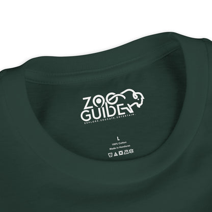 Tiger with Soccer Ball in Zoo Guide™ Waypoint Icon Youth Tee Shirt by Zoo Guide™