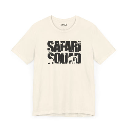 Safari Squad Adult Unisex Tee Shirt by Zoo Guide™
