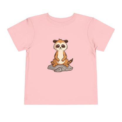 Meerkat Kawaii Style Toddler Tee Shirt by Zoo Guide™