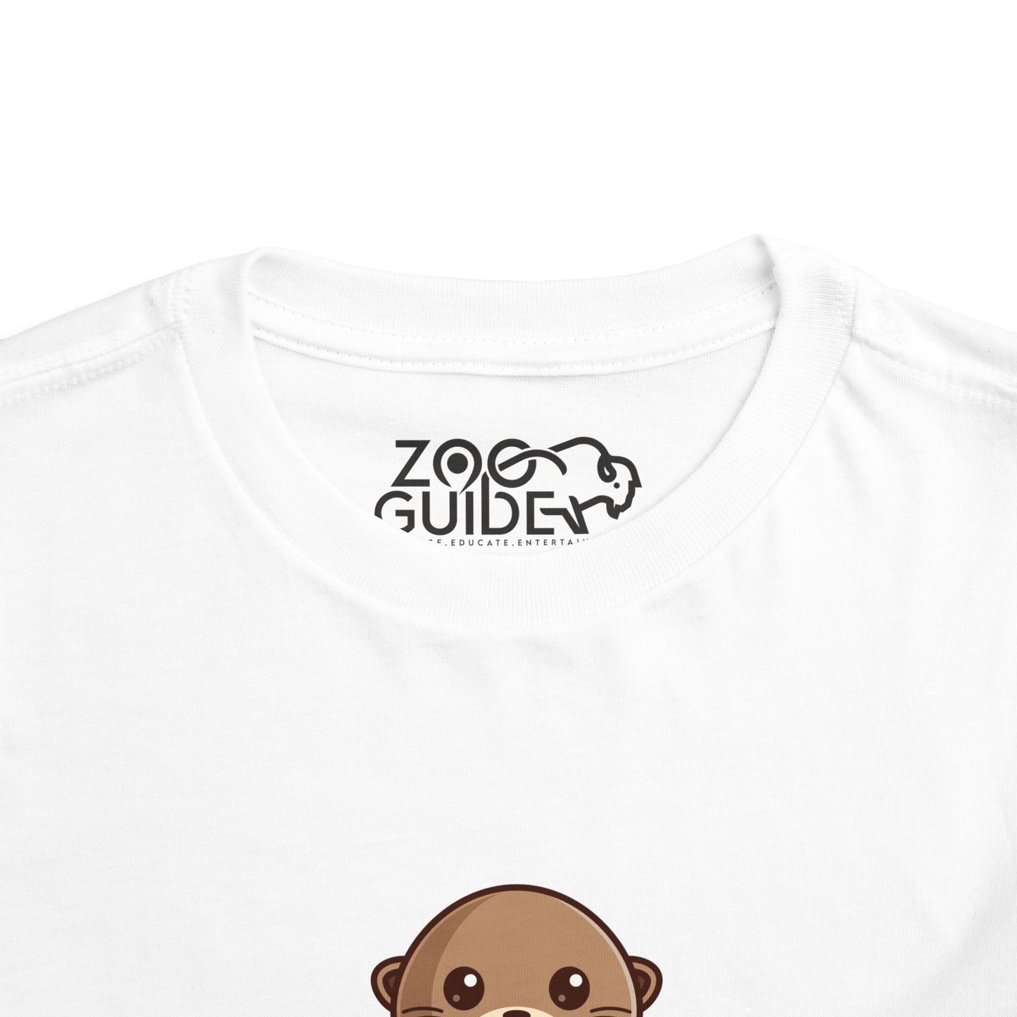 Otter Kawaii Style Toddler Tee Shirt by Zoo Guide™