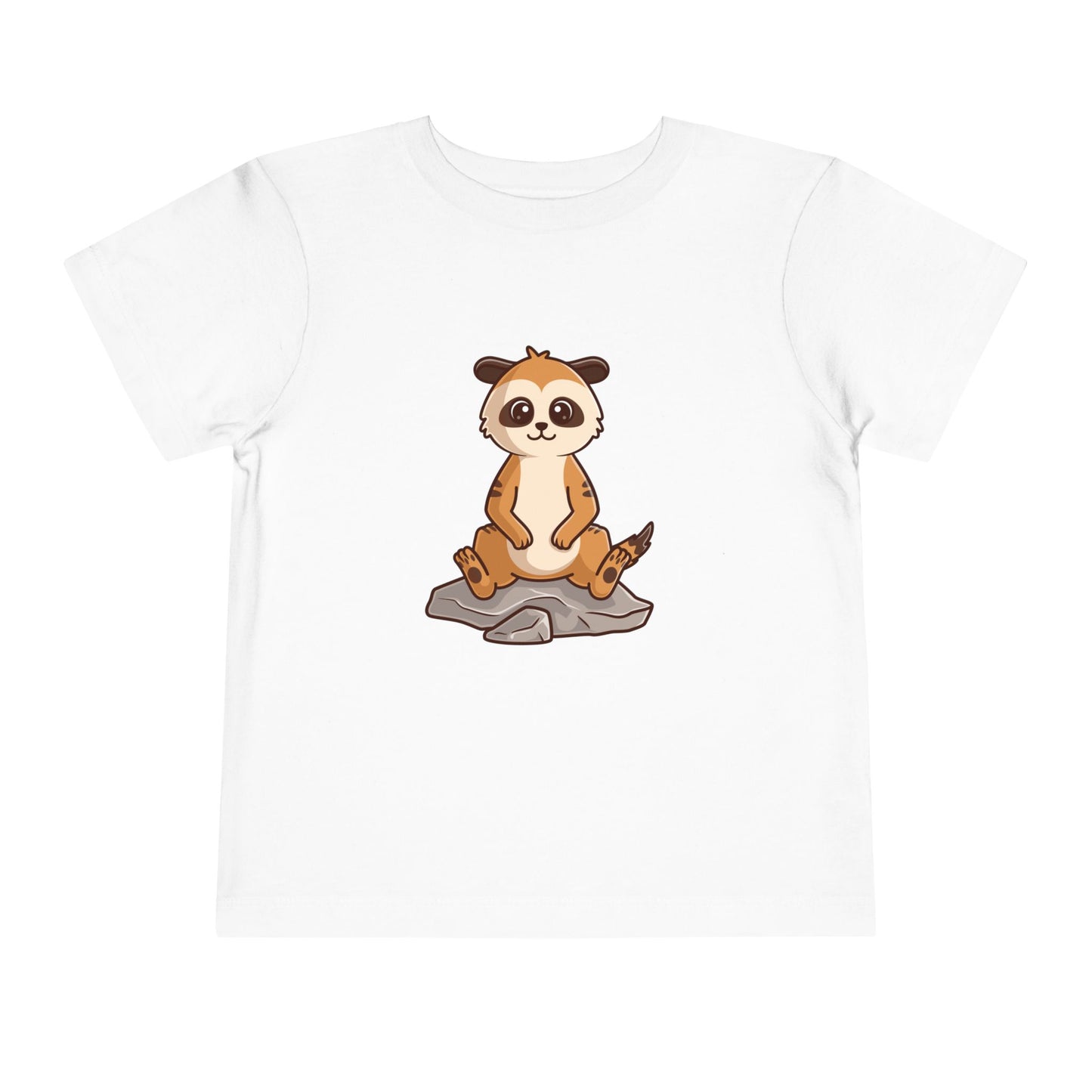 Meerkat Kawaii Style Toddler Tee Shirt by Zoo Guide™