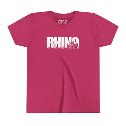 RHINO Youth Tee Shirt by Zoo Guide™