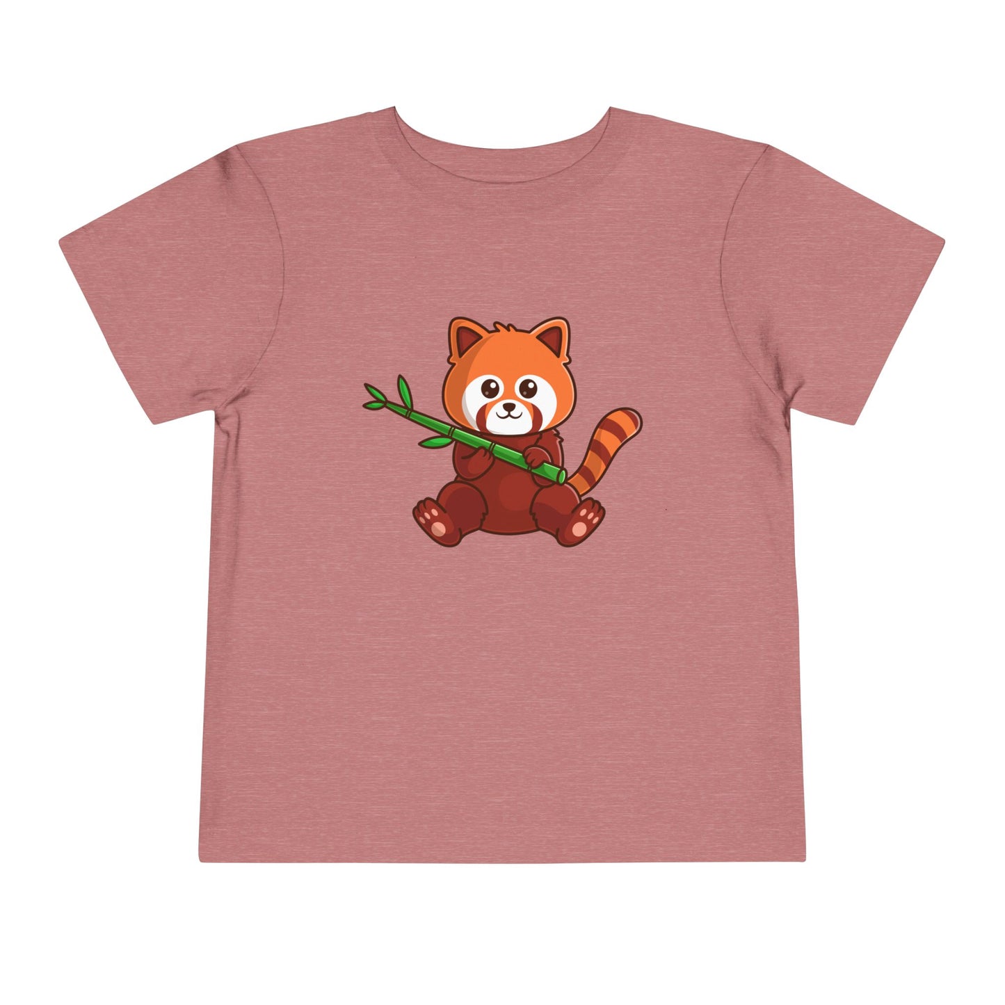 Red Panda Kawaii Style Toddler Tee Shirt by Zoo Guide™