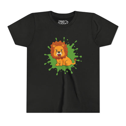 Copy of Roaring Lion Color Splash Youth Tee Shirt by Zoo Guide™