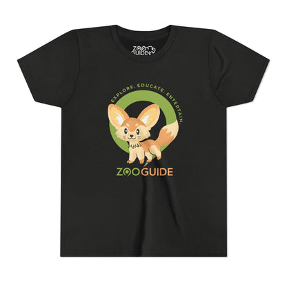 Fennec Fox in Zoo Guide™ Waypoint Icon Youth Tee Shirt by Zoo Guide™