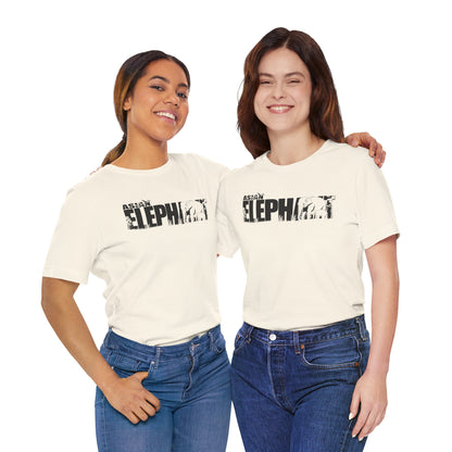 ASIAN ELEPHANT Adult Unisex Tee Shirt by Zoo Guide™