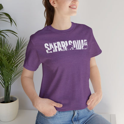 Safari Squad Adult Unisex Tee Shirt by Zoo Guide™