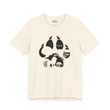 African Lion Print Adult Unisex Tee Shirt by Zoo Guide™