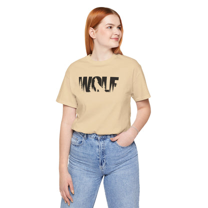 WOLF Adult Unisex Tee Shirt by Zoo Guide™