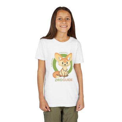 Fennec Fox in Zoo Guide™ Waypoint Icon Youth Tee Shirt by Zoo Guide™