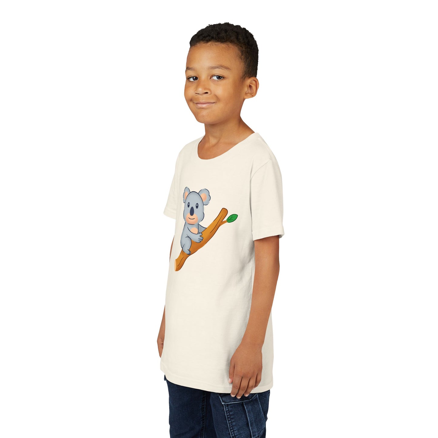Koala on Branch Youth Tee Shirt by Zoo Guide™