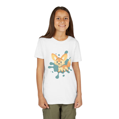 Fennec Fox Color Splash Youth Tee Shirt by Zoo Guide™