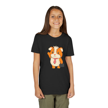 Guinea Pig "Off to Work" Youth Tee Shirt by Zoo Guide™