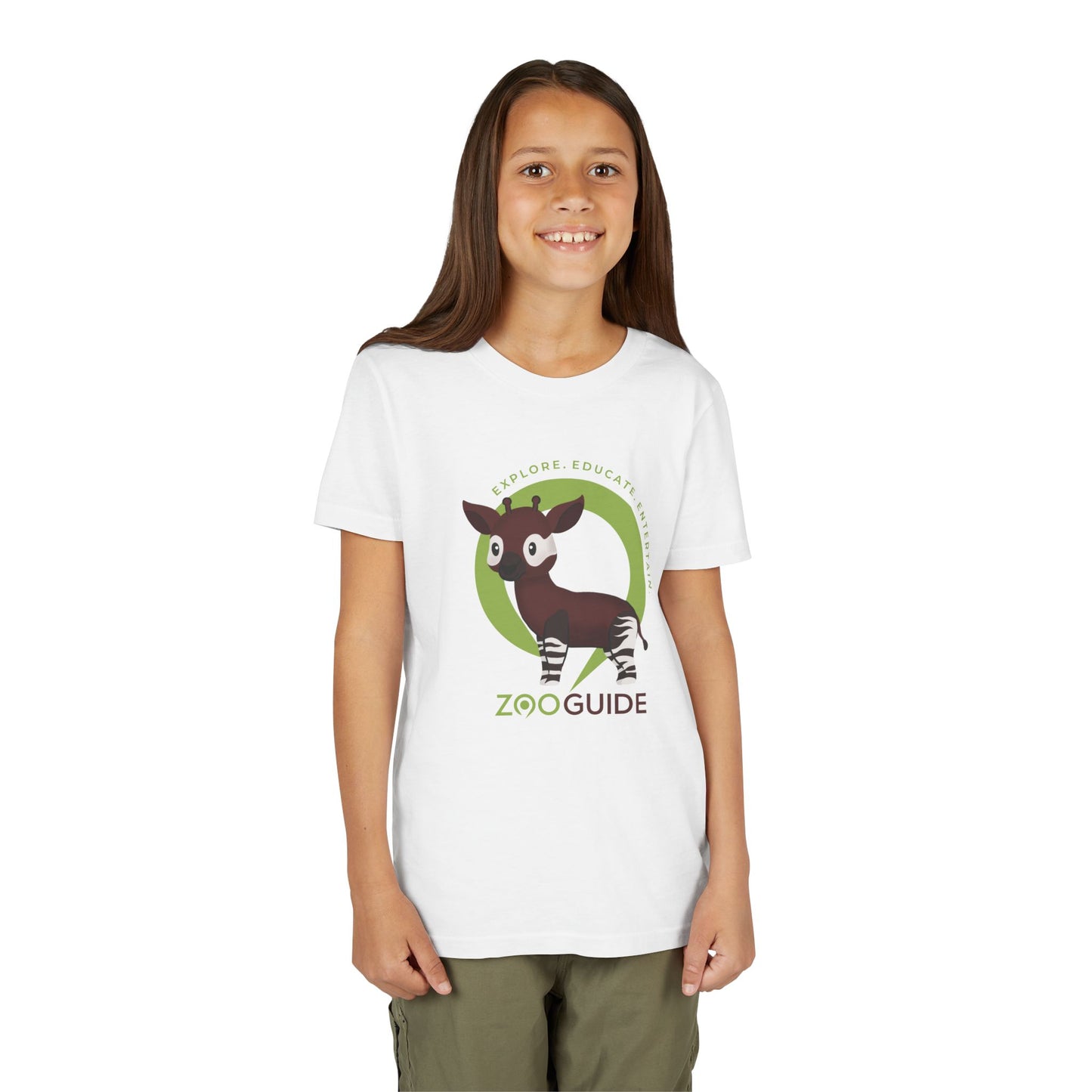 Oakpi in Zoo Guide™ Waypoint Icon Youth Tee Shirt by Zoo Guide™