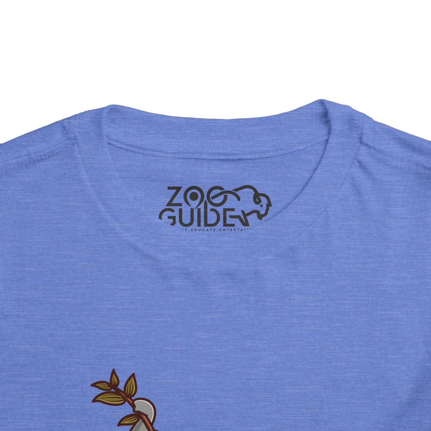 African Elephant Kawaii Style Toddler Tee Shirt by Zoo Guide™