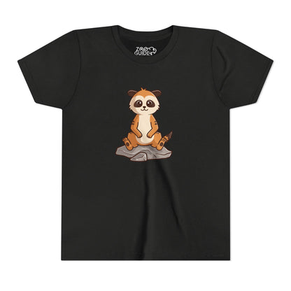 Meerkat Kawaii Style Youth Tee Shirt by Zoo Guide™