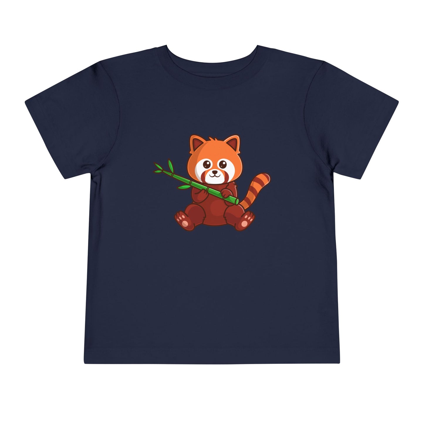 Red Panda Kawaii Style Toddler Tee Shirt by Zoo Guide™