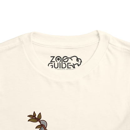 African Elephant Kawaii Style Toddler Tee Shirt by Zoo Guide™