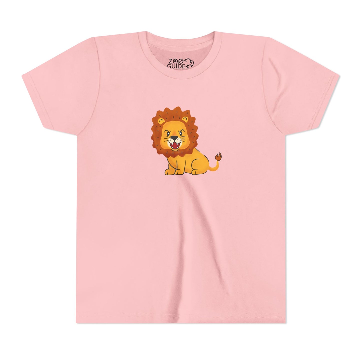 Lion Roaring Youth Tee Shirt by Zoo Guide™