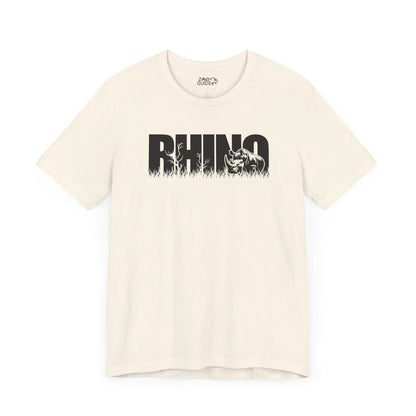 RHINO Adult Unisex Tee Shirt by Zoo Guide™