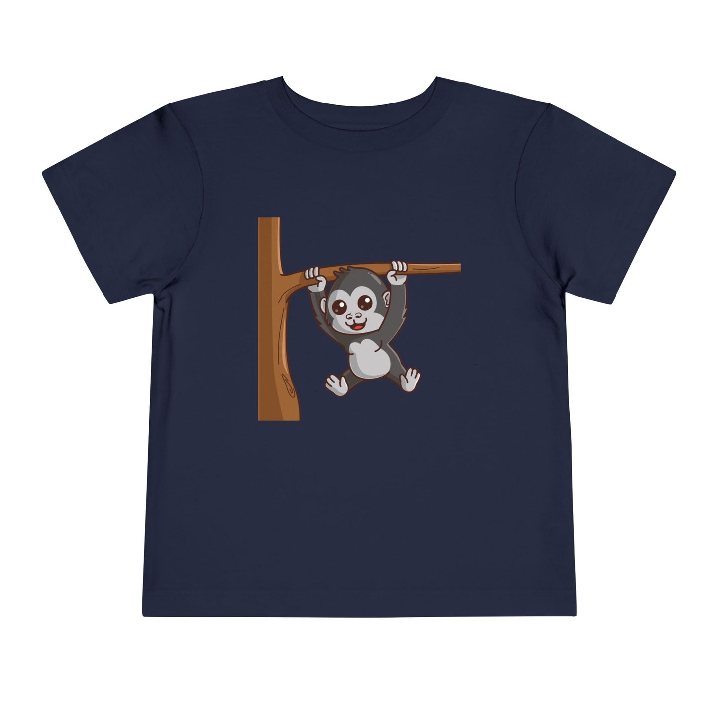 Gorilla Kawaii Style Toddler Tee Shirt by Zoo Guide™