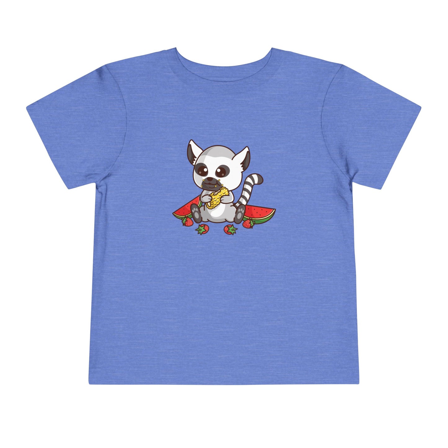 Ring Tailed Lemur Snakin' Kawaii Style Toddler Tee Shirt by Zoo Guide™