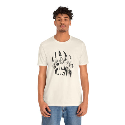 Bear Print Adult Unisex Tee Shirt by Zoo Guide™
