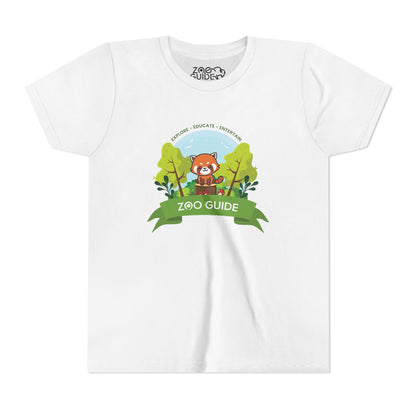 Red Panda Short Sleeve Youth Tee by Zoo Guide™