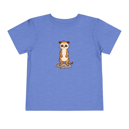 Meerkat Kawaii Style Toddler Tee Shirt by Zoo Guide™