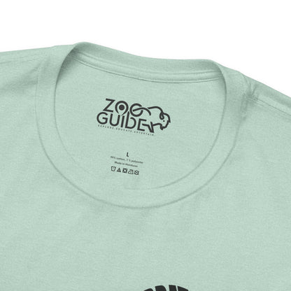 Bison Word Art Adult Unisex Short Sleeve Tee
