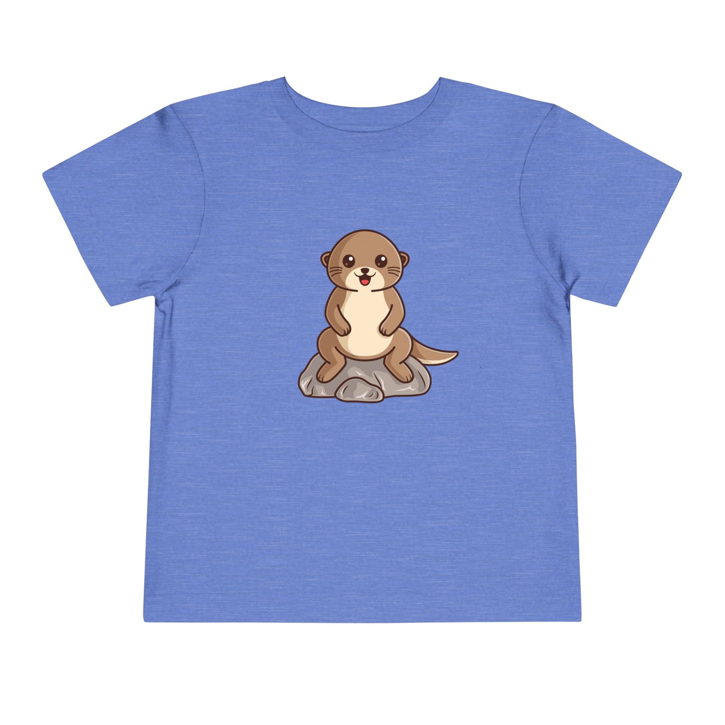 Otter Kawaii Style Toddler Tee Shirt by Zoo Guide™