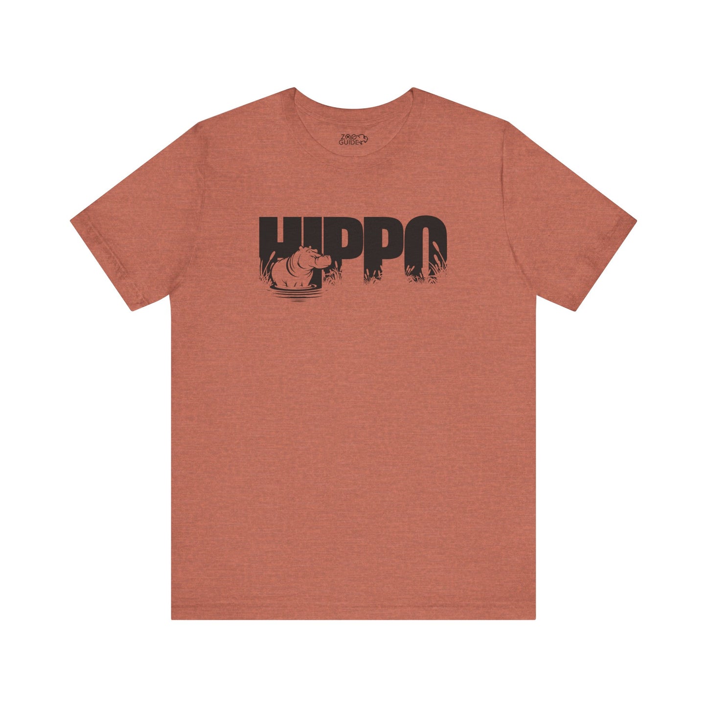 HIPPO Adult Unisex Tee Shirt by Zoo Guide™