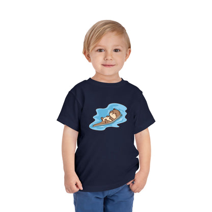 Otter Kawaii Style Toddler Tee Shirt by Zoo Guide™