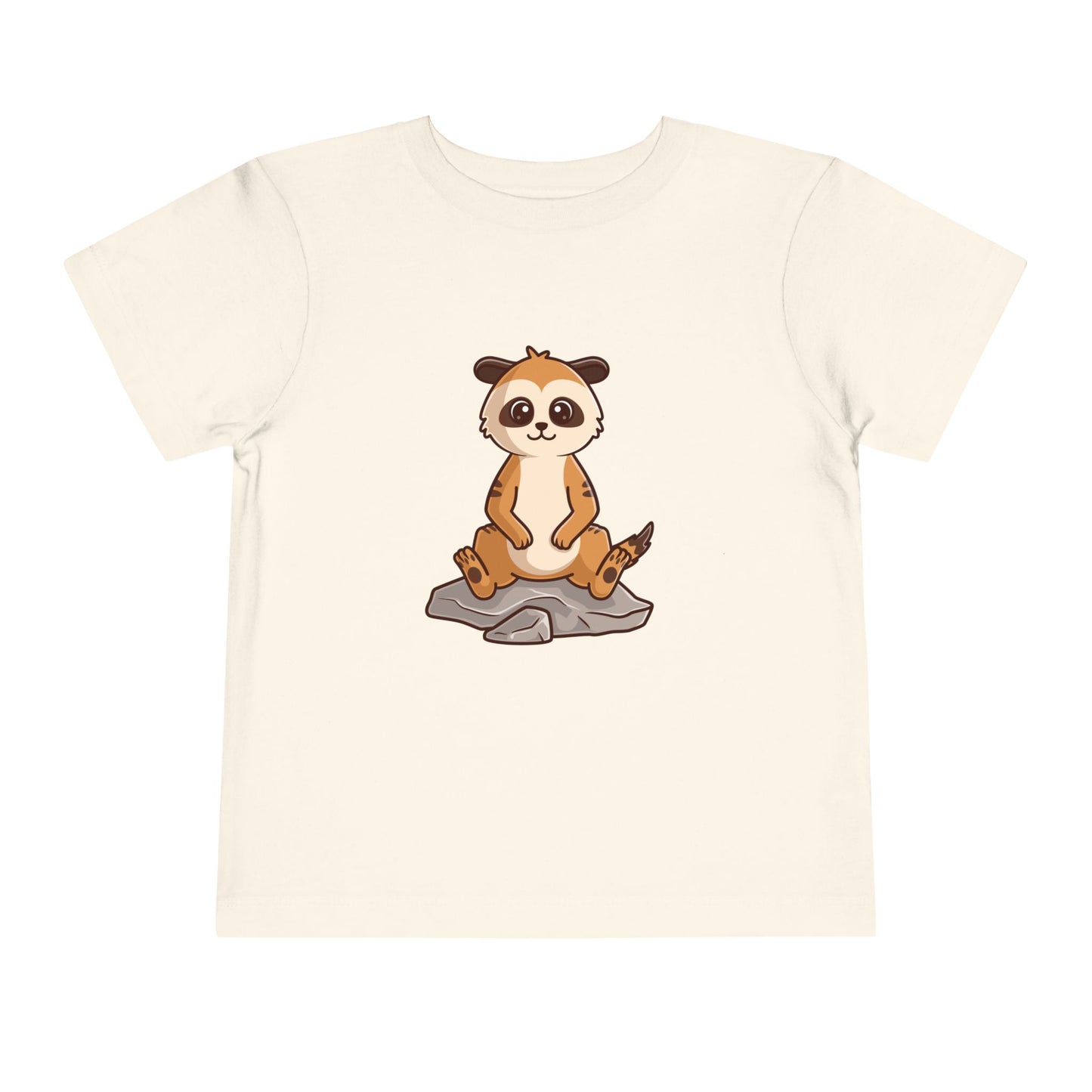 Meerkat Kawaii Style Toddler Tee Shirt by Zoo Guide™