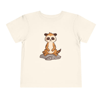 Meerkat Kawaii Style Toddler Tee Shirt by Zoo Guide™